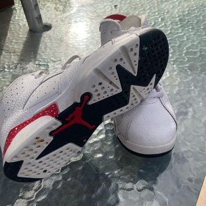 Kids size 3 Jordans lightly used in great condition.